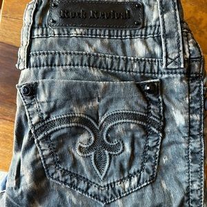 Rock Revival women’s size 25 Camo print cords/jeans